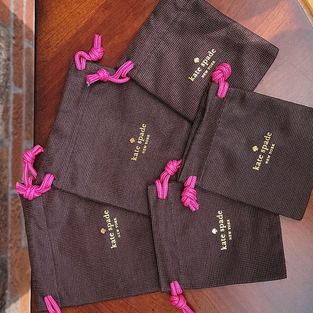 Lot of 5 kate spade Jewelry Bag/Pouch